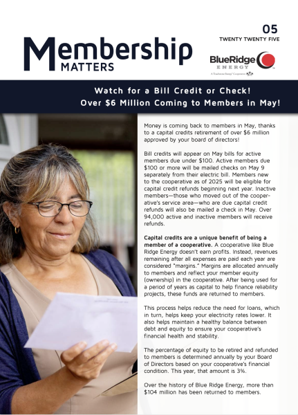Membership MattersMay 2025
